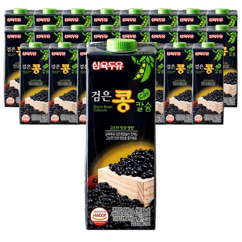삼육두유 검은콩칼슘 950ml x 24팩입 세트, 24팩