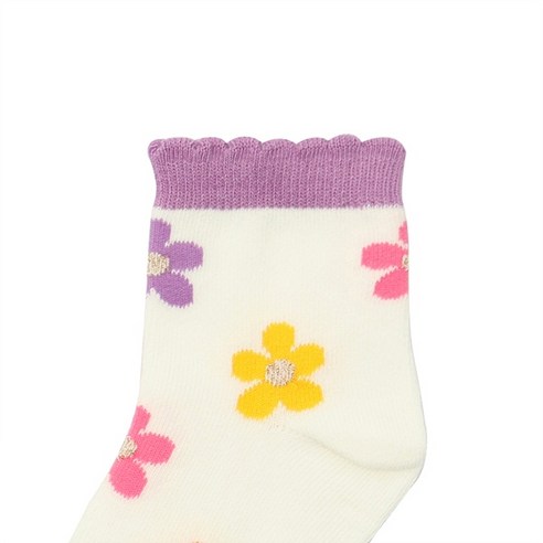 사랑스러운 꽃자수로 아이의 발에 행복을 더하세요!