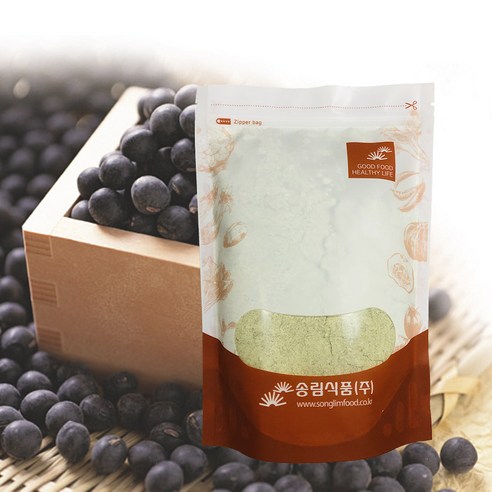 송림식품(주) 국산 검정콩가루(서리태) 500g, 검정콩가루(서리태)500g