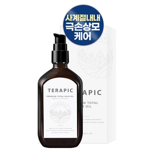 테라픽 프리미엄 토탈 헤어오일, 100ml, 1개
