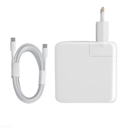 OKRA 호환 파워 어댑터 29W 30W USB-C 전원 어댑터 MW2G3KH/A c-to-c 충전 케이블 2m 포함, 1개