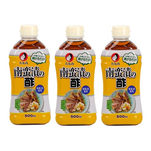 오타후쿠 난반즈케노스 간장 식초 소스, 3개, 500ml