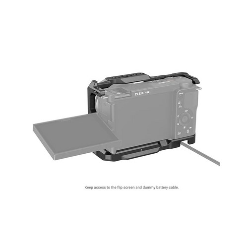 소니 ZV-E10 미러리스 카메라를 위한 확장 가능하고 인체공학적인 케이지