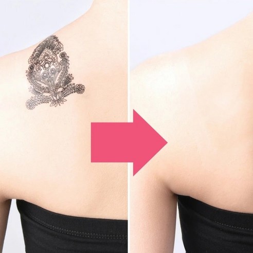 일본 타투 가리는 스티커 문신 멍 흉터 커버 시트 가리개 낱장 1매, 1개