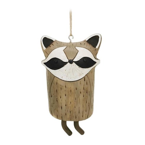 수지 소박한 Windchime 동물 펜던트 Aeolian 벨 추상 미술 Boho 수제 매달려 홈 선물 정원 야외 장식, C