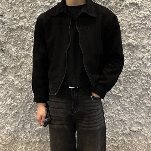 크롭 절개 스웨이드 자켓 2컬러