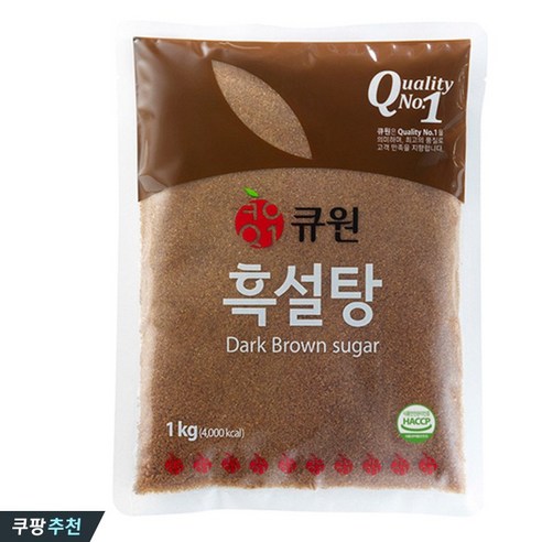 큐원 흑설탕, 1kg, 2개