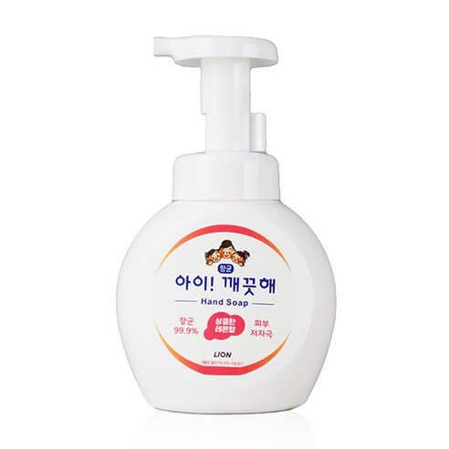 아이 깨끗해 항균 폼 핸드솝(250ml 선택) 손세정 거품, 250ml, 1개