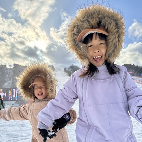 겨울왕국이 부럽지 않은 완벽한 방한, 지아지조 웰론 방수 스노우슈트!