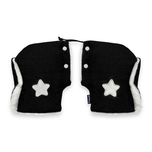 마니또 어린이 안전 킥보드 멜란지 핸드머프, 블루, 1개