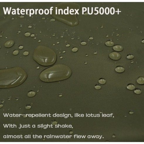 캠핑의 완벽한 마무리, 티피텐트 그라운드 시트