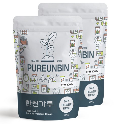 푸른빈 국산 한천 가루 분말 우뭇가사리, 1개, 300g