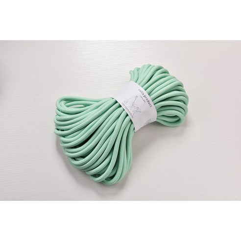 8.0mm 25yard 굵은 촘촘 고급 우동실 청키스트링 / 소프트 폴리에스터 우동끈 / 리드줄 로프, No.39