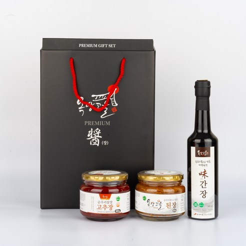 옥당고을 순우리찹쌀고추장, 1.5kg, 장류세트 1개