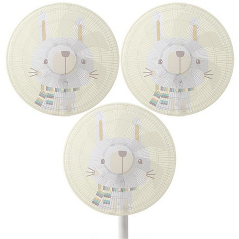 클레어라 선풍기 안전망 55cm, 고양이, 3개
