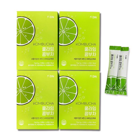 디엔 콤부차 쿨라임, 5g, 30개입, 1개