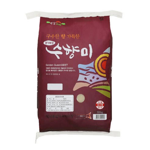 23년 햅쌀 수향미 10kg 골든퀸3호, 1개