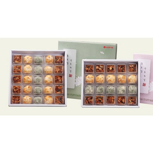 진심가득 감동두배롯데 보네스빼 감동 다과 화과자세트 25구/설날선물/화과자, 900g, 1개 화과자클래스 Best Top5
