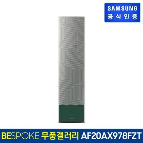 삼성전자  삼성전자 BESPOKE 무풍갤러리 에어컨 스탠드형 방문설치, AF20AX978FZT, 일반배관형