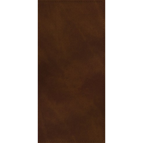 Niv Pocket Thinline Bible Leathersoft Brown Red Letter Comfort Print Imitation Leather, Zondervan, English, 9780310458241