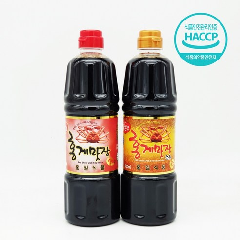 홍일점 홍게맛장소스 900ml 홍일식품 대게 어간장, 홍게맛장소스 900ml 레드, 1개