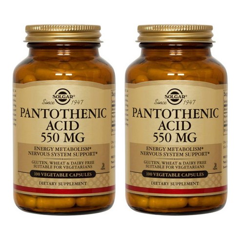 솔가 판토텐산 550 mg 베지터블 캡슐, 100개입, 2개
