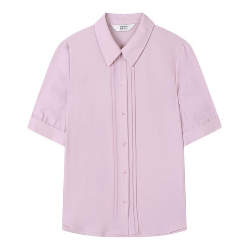 베스띠벨리 24S/S 핀턱 하프 카라 블라우스 BIB2433PI