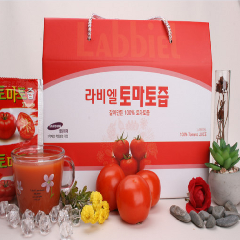완숙토마토로 갈아만든 영양만점 토마토즙 1박스(50포), 2개, 100ml