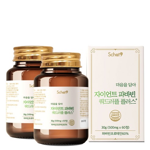 스캇나인 비건 자이언트 파바빈 쿼드러플 플러스 60정 그린커피빈 바나바잎 미숙여주, 2개, 30g