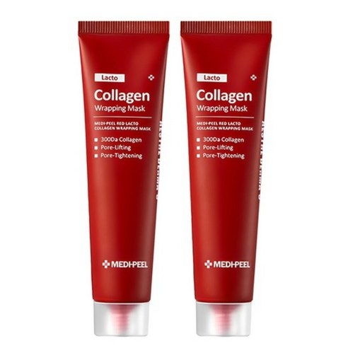 메디필 레드 락토 콜라겐 랩핑 마스크팩 70ml, 1개입, 2개