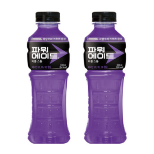 파워에이드 퍼플스톰, 50개, 600ml