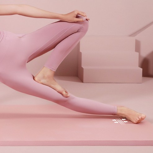 생활진심 두꺼운 20mm 요가 매트 와이드, 1개, 핑크