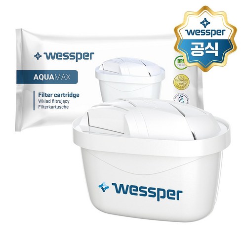 웨스퍼 필터(브리타 정수기 맥스트라 필터 호환), 단품, 1개