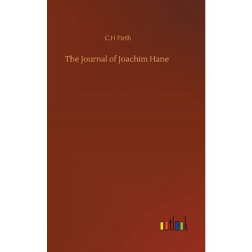 The Journal of Joachim Hane Hardcover, Outlook Verlag