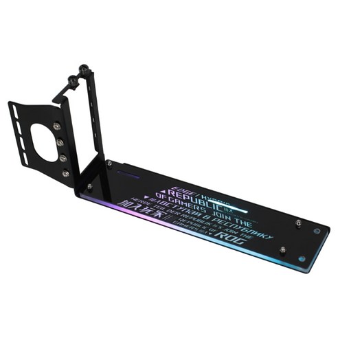 GPU Extension Holder PC PCIE3.0 수직 VGA 카드 브래킷 그래픽 스탠딩 5V