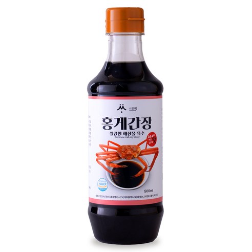 시장쏙 홍게간장, 1개, 500ml