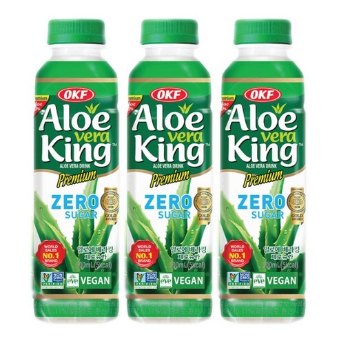 [OKㅣ강추] 상쾌한 수분 공급, 오케이에프 알로에 베라킹 제로슈가 주스 [OKNOWㅣ추천상품]
