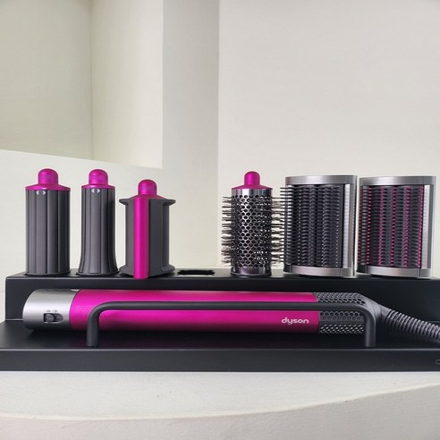 지뉴드 에어랩 거치대 스탠드 홀더 호환 정리함 보관함 인테리어 선반 [무타공], 1개, WHITE