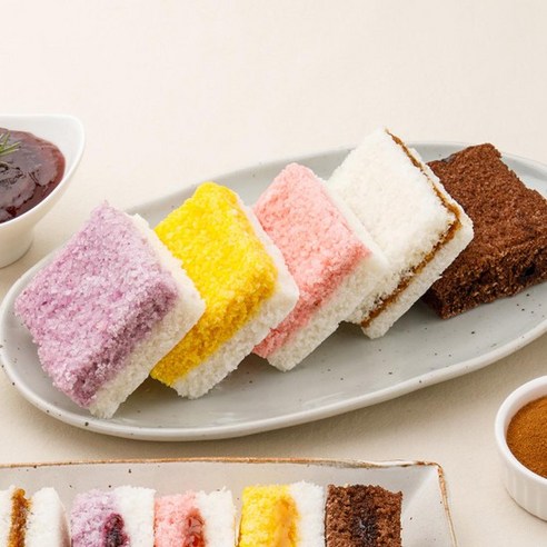 [시루원] 발효숙성 5종 잼설기 10개입, 망고잼설기 10개입, 850g