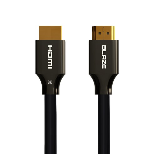 블레이즈 HDMI 2.1 케이블 144Hz 24K 도금 아연합금 H1, 5M, 1개