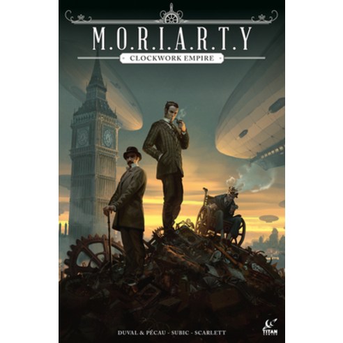 (영문도서) Moriarty: Clockwork Empire Paperback, Titan Comics, English, 9781787739949