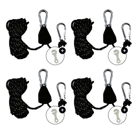 캠핑 설치의 혁신, 인헤이드 로프라쳇 타프 스트링 스토퍼