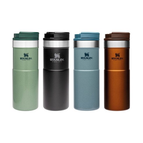 스탠리 텀블러 보온병 네버리크 트래블 머그 350ml, 해머톤그린36828138, 1개