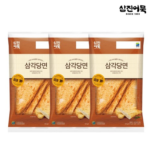 [삼진어묵] 삼각당면 1봉 330g (6개입) x 3개