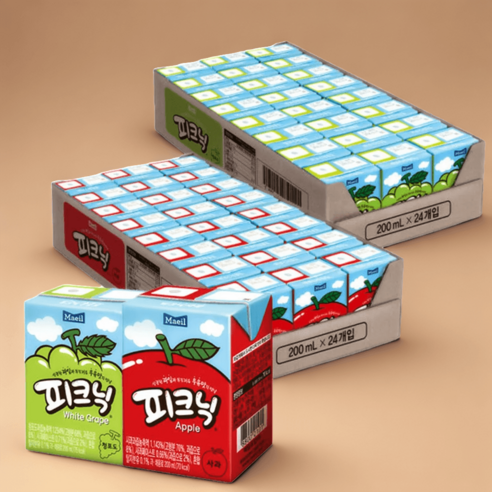 상큼한 매일유업 피크닉 주스로 온 가족 행복 충전!