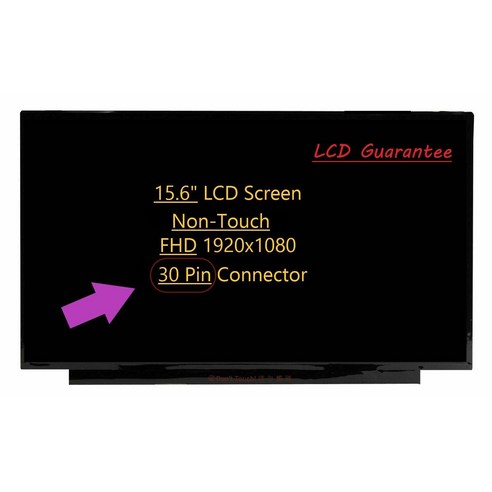 HP 15-EH0097NR FHD 15.6인치 터치 미지원 LCD 화면 교체용 노트북 어셈블리, 단일, 단일