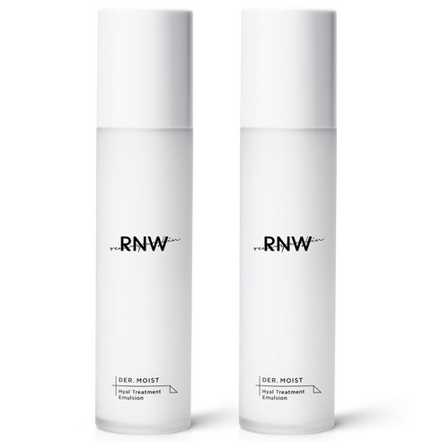 알엔더블유 더 모이스트 히알 트리트먼트 에멀전, 125ml, 2개