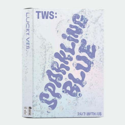 투어스 앨범 스파클링블루 TWS 1st Mini SPARKLING BLUE, SPARKLING (화이트)