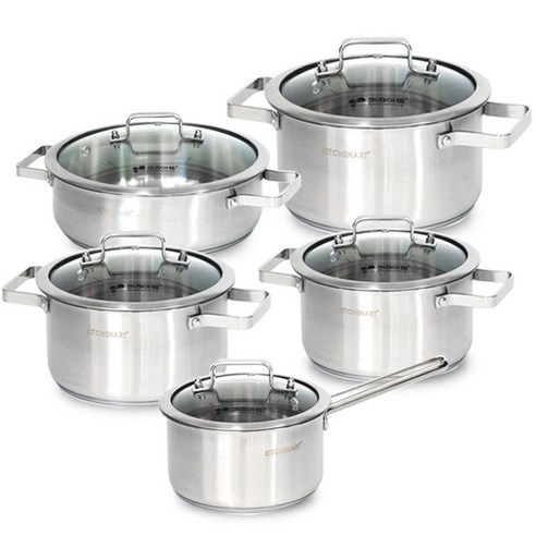 키친아트 올가 IH 인덕션냄비 5종 세트