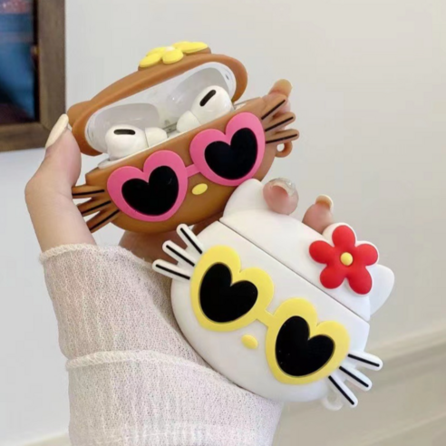 귀요미 동물 친구들 에어팟 케이스로 사랑스러운 경험을